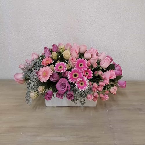 Gerberas  Y Rosas