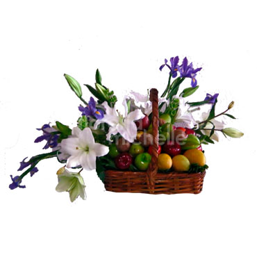 Canasta Floral y frutal