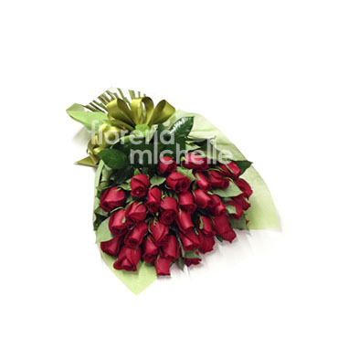 36 Rosas rojas en ramo